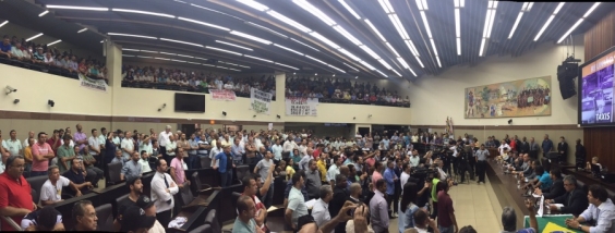 Na próxima segunda (10/8), categoria deve voltar à CMBH para debater repressão a aplicativos de transporte - Divulgação CMBH