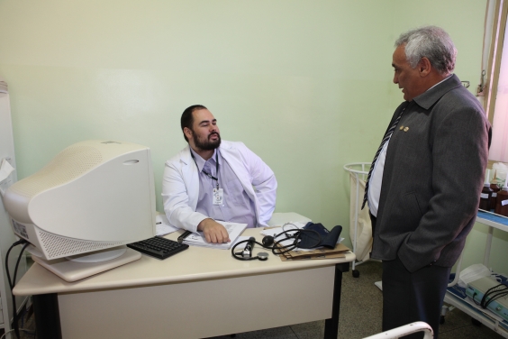 VISITA AOS POSTOS DE SAÚDE