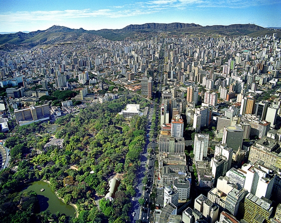 vista aérea de Belo Horizonte