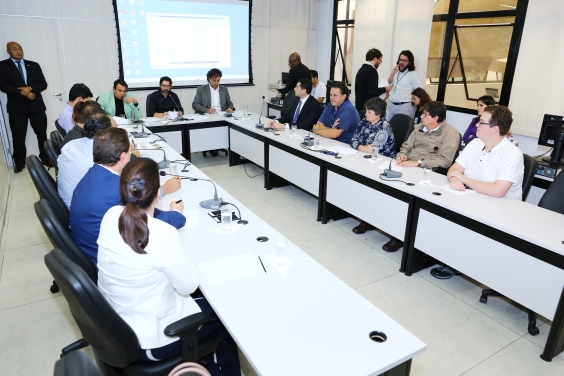 AUdiência pública da Comissão de Meio Ambiente e Política Urbana discute obras de hospital privado na Serra do Curral, no dia 22 de maio de 2018