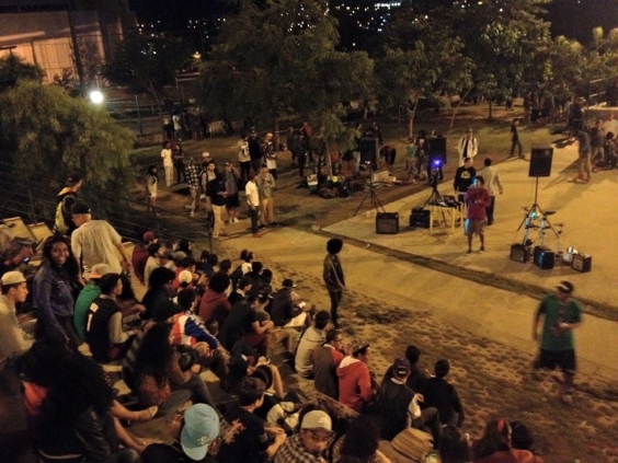 Comemoração dos 2 anos da Batalha da Pista, no Parque do Skate, Regional Barreirto