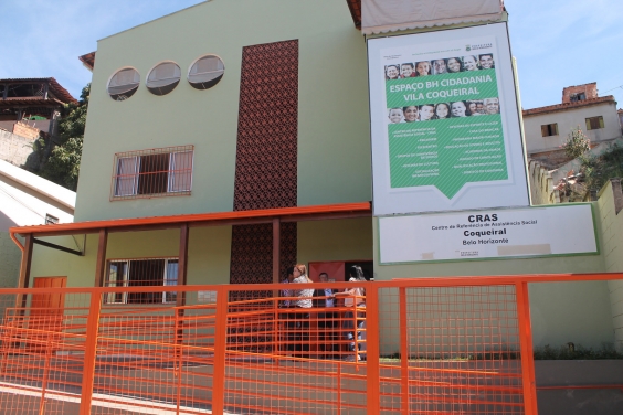 fachada do CRAS Coqueiral