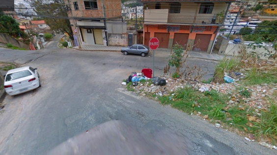 Rua Dr. Aristides de Pinho, esquina com Rua Silvio Guedes, no Bairro Palmeiras, Região Oeste