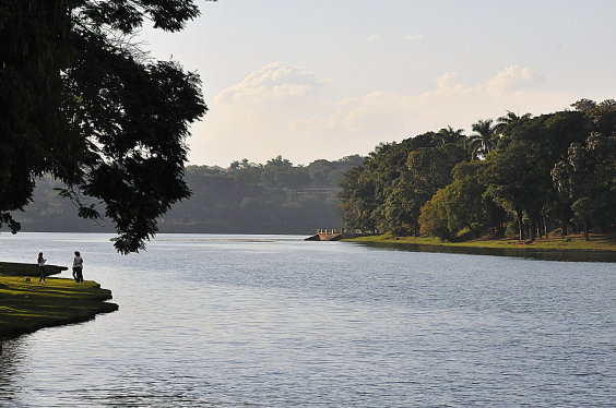 Lagoa da Pampulha, durante o dia