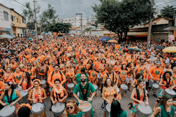 Bloco de rua em BH