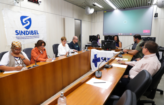 parlamentares e participantes presentes em audiência pública na câmara municipal de bh