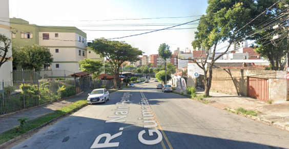 Trecho da rua Nair Pentagna Guimarães