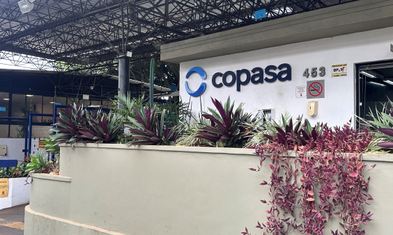 fachada de instalação da copasa