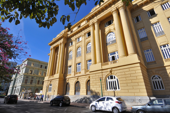 Fachada do Centro Cultural Banco do Brasil onde aconteceu a exposição
