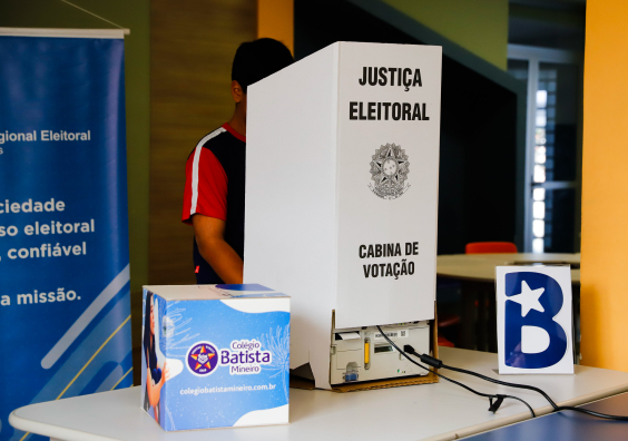 cabine de votação