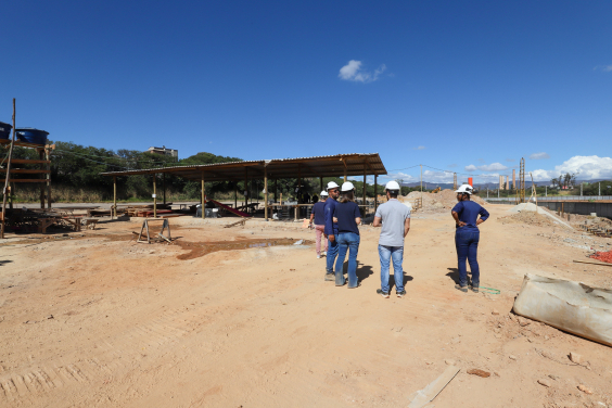canteiro de obras