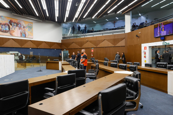 Reunião de Plenário da CMBH no Amintas de Barros
