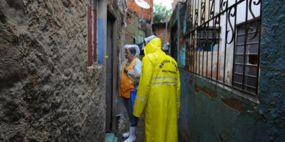 Defesa civil vistoria casa