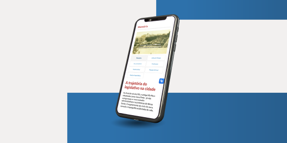portal da câmara de bh aberto em celular