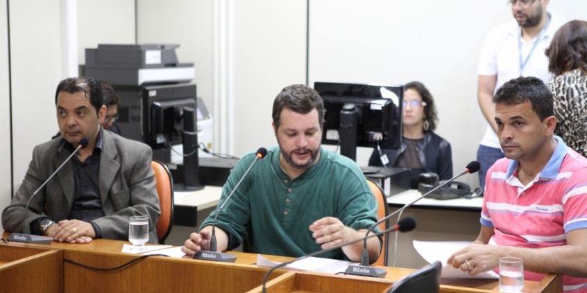 Vereadores Elvis Côrtes, Pedro Patrus (presidente) e Orlei aprovaram realização de oito audiências públicas no mês de dezembro 