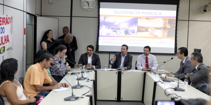 Audiência discute retorno de barraqueiros ao Mineirão. Foto: Divulgação CMBH
