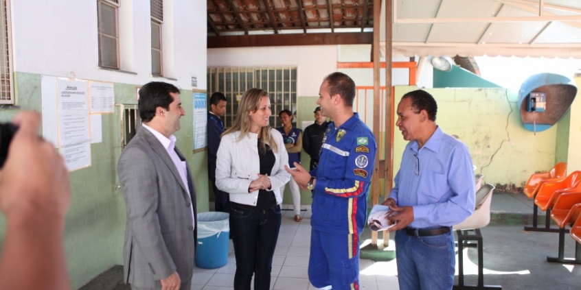 Vereadores vistoriaram seis centros de saúde - Foto: Divulgação CMBH