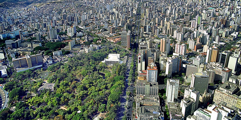 vista aérea de Belo Horizonte