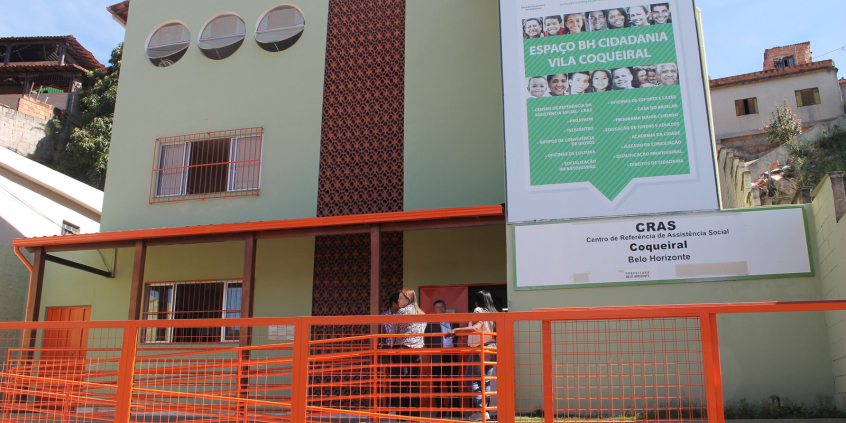fachada do CRAS Coqueiral 