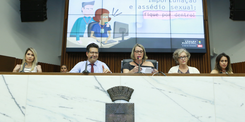 Convidadas trataram de importunação sexual e assédio em palestras