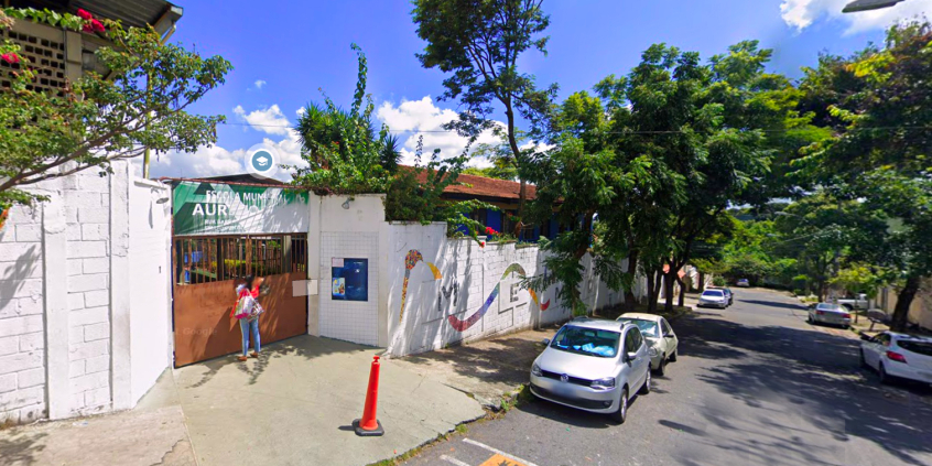 Escola Municipal Aurélio Pires, no Bairro Liberdade, Região da Pampulha, que será vistoriada pela Comissão de Educação, Ciência, Tecnologia, Cultura, Desporto, Lazer e Turismo, nesta segunda (13/12)
