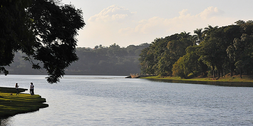 Lagoa da Pampulha, durante o dia