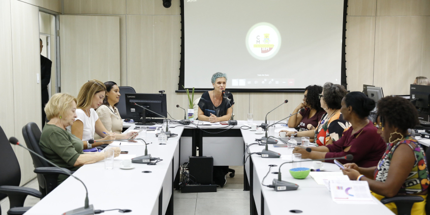 Mulheres discutem violência política no Plenário Helvécio Arantes 
