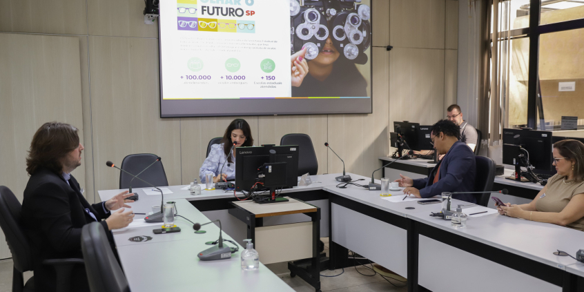 parlamentares presentes em reunião de comissão na câmara de bh