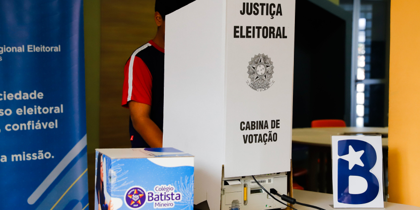 cabine de votação
