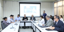 AUdiência pública da Comissão de Administração Pública debate a fiscalização das caçambas irregulares, em 26 de março de 2019
