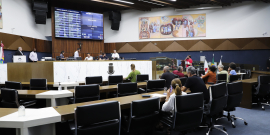 Vereadores no Plenário Amintas de Barros
