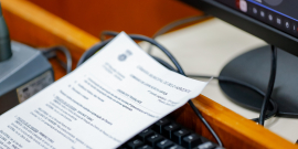 Pauta da Comissão de Legislação e Justiça sobre teclado