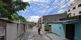 imagem de rua no bairro tirandentes, em belo horizonte
