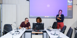 Vereadores no Plenário Helvécio Arantes