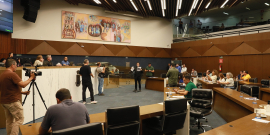 Vereadores no Plenário Amintas de Barros