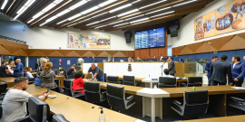 Vereadores no Plenário Amintas de Barros