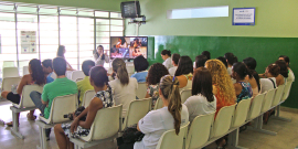 interior de centro de saúde pública