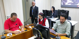 Vereadores reunidos durante CLJ