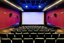 sala de cinema vazia