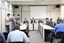 Em audiência, comissão discutiu proposta de isenção no IPUT (Foto: Mila Milowski)