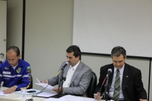 Bim da Ambulância, Dr. Nilton e Sérgio Fernando Pinho Tavares na Comissão de Saúde e Saneamento no dia 9 de abril