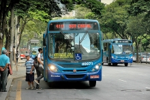 PL sugere que ônibus coletivos rodem com gás natural veicular - Imagem: Portal PBH
