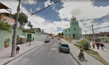 Vista do Bairro Paulo VI - à esquerda, escola municipal onde acontecerá a audiência pública