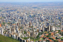 Vista aérea de Belo Horizonte