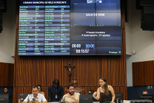 Placar de votação do Plenário Amintas de Barros