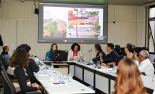 audiência pública com parlamentares, convidados e público presente