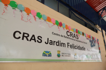 Imagem de Placa do CRas Jardim Felicidade